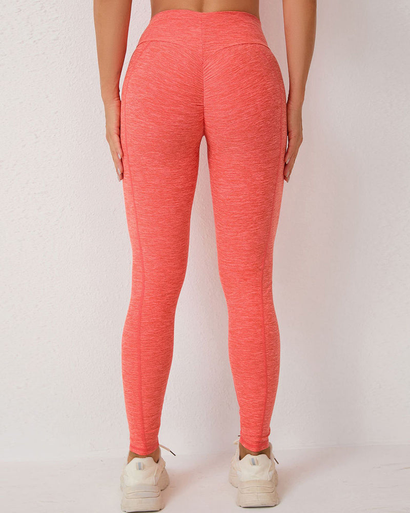 Quick Drying Hips Lift High Waist Yoga Sports Pants S-L