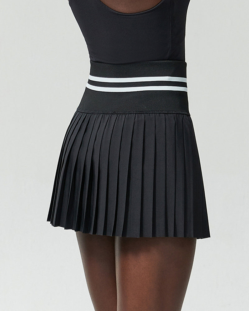 Presale(8-15 Days) High Waist Quickly Drying Tennis Badminton Pleated Skirts S-XL