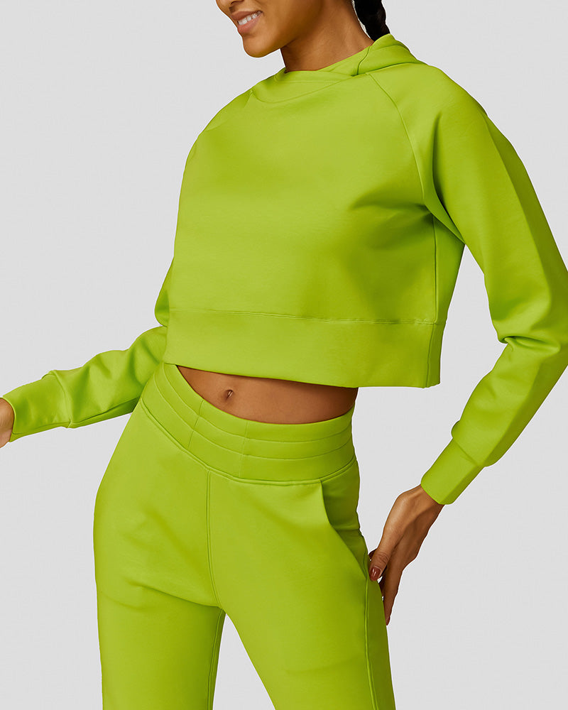 Fashion Wholesale Running Hoodies Top Pants Sets Yoga Two-piece Sets S-XL
