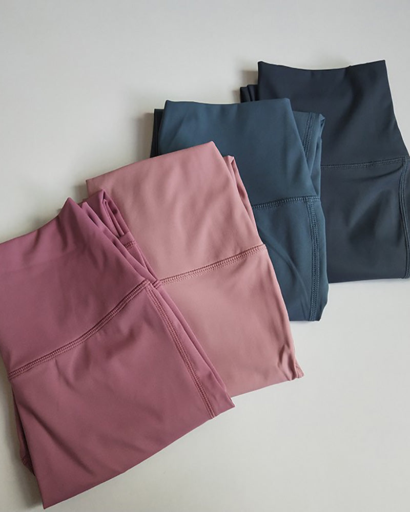 Factory Price OEM Women Lulu Feeling Great Elastic Yoga Sports Pants S-XL