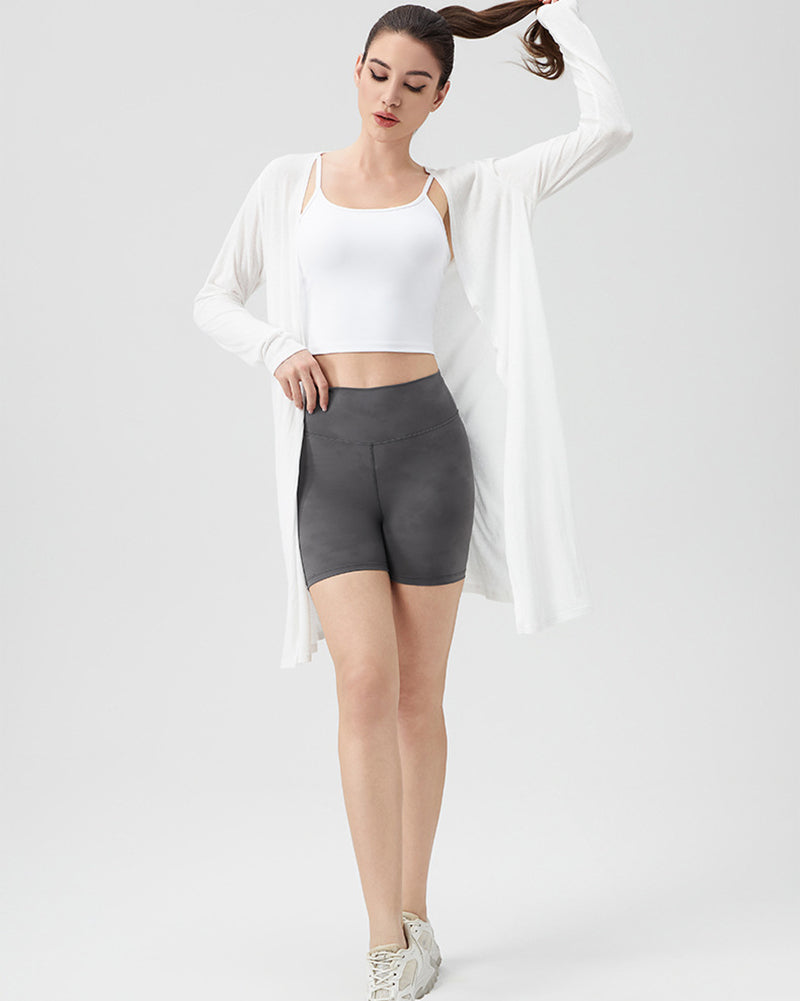 Loose Breathable Running Sunscreen Long Sleeve Coat S-2XL
