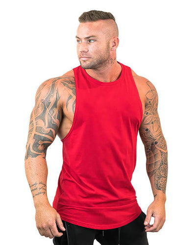 Strong Men's Sleeveless T-shirt Sports Fitness GYM Vest M-3XL