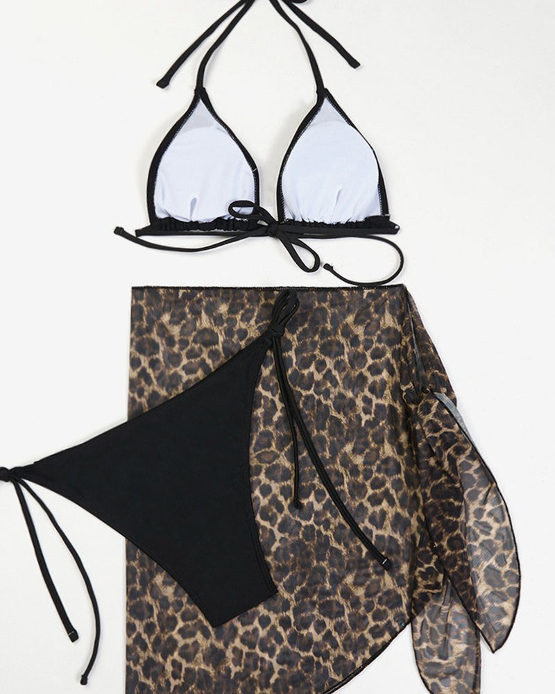 3pcs Set Floral Printed New Swimsuit S-L