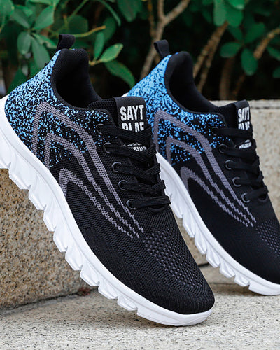 Sneakers Men's New Running Shoes Breathable Trend Casual Shoes Fashion Lace-Up SPORT SNEAKERS 39-44