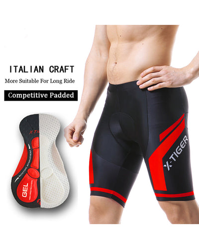 New 5D Padded Men's Cycling Shorts Mountain Bicycle Riding Shorts Race Bike Cycling Shorts Tights Cycling Underwear
