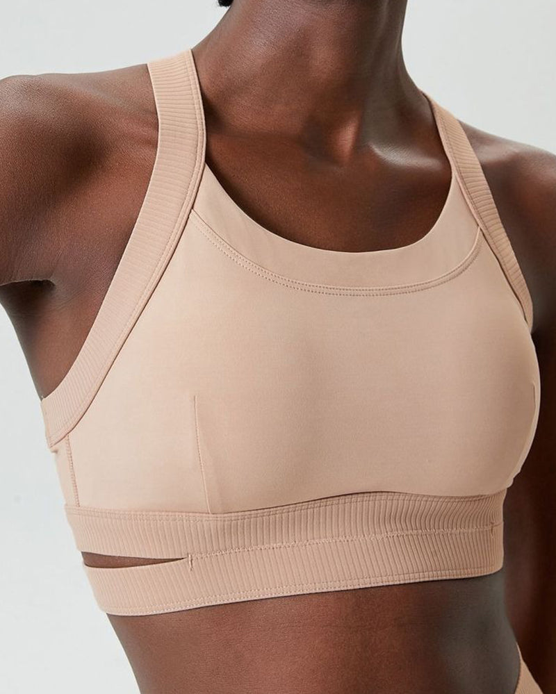 High Protection Adjustable Back Sport Bra S-XL