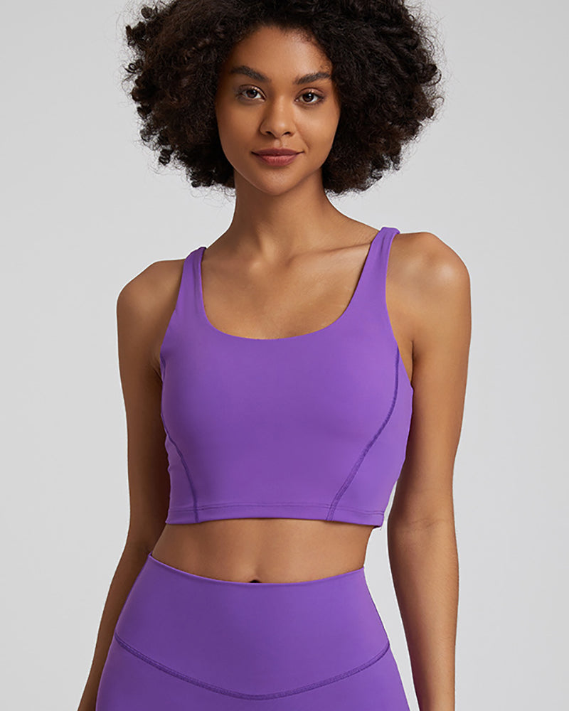 Presale(5-15days waiting) Wholesale Candy Color Running Sports Fitness Yoga Bra S-XL