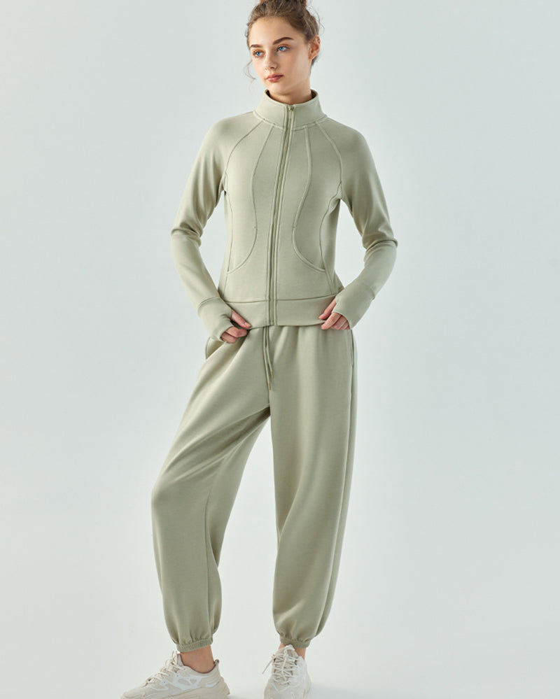 Women Breathable Loose Long Pants Sports Quick Dry Trousers Joggers Beige Green Pink Black Gray S-XL