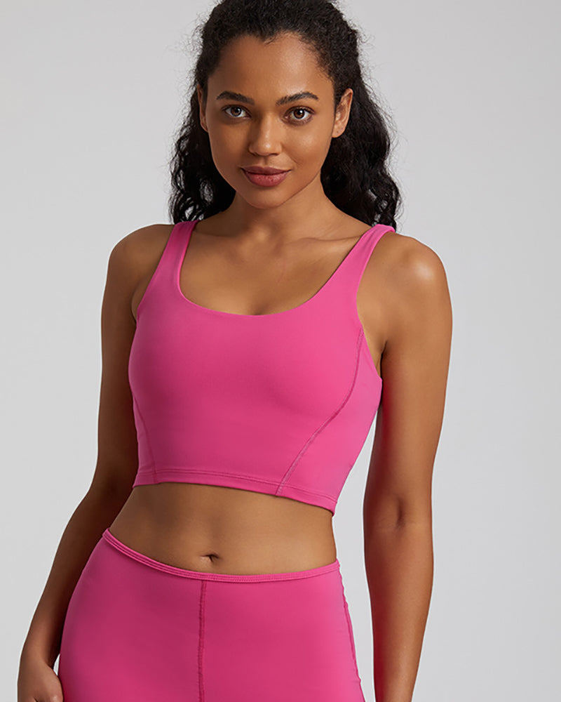 Presale(5-15days waiting) Wholesale Candy Color Running Sports Fitness Yoga Bra S-XL