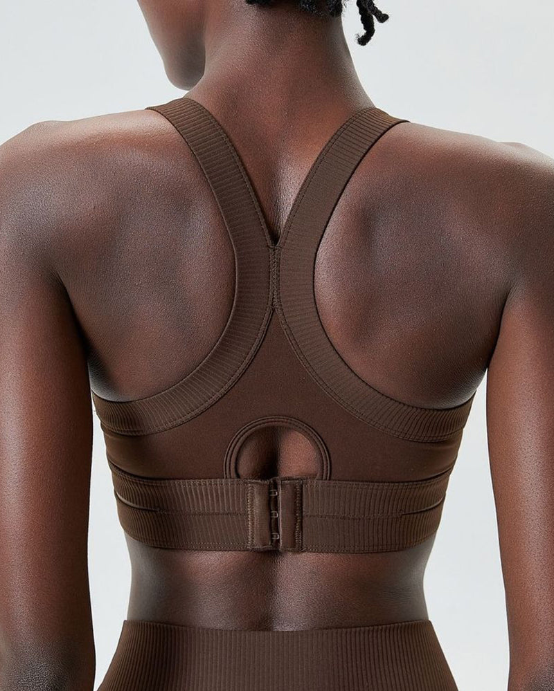 High Protection Adjustable Back Sport Bra S-XL