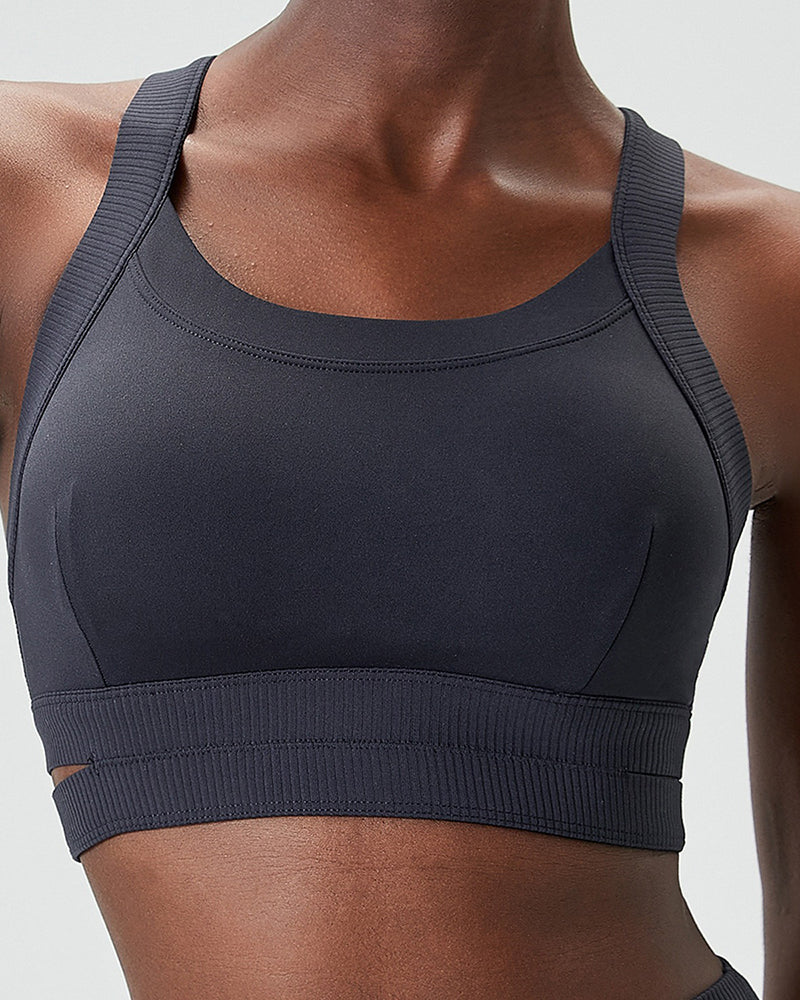 High Protection Adjustable Back Sport Bra S-XL