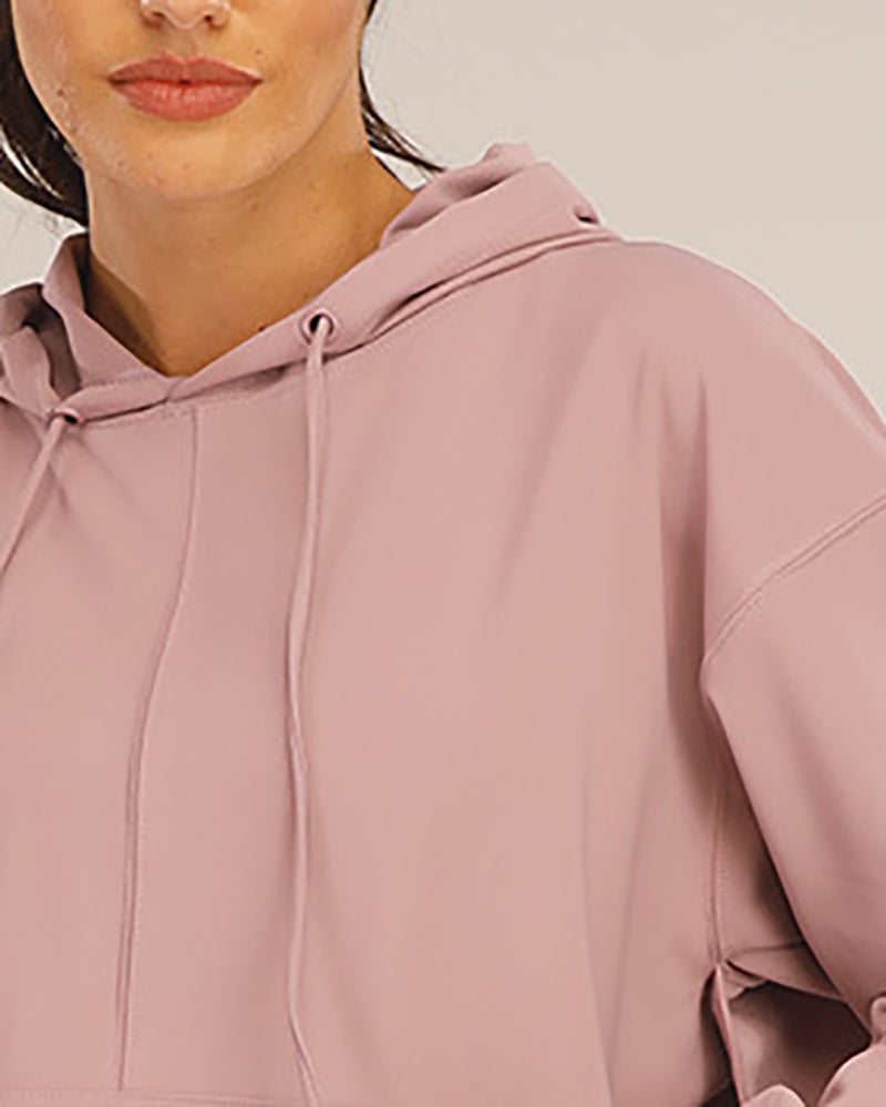 Autumn New Solid Color Long Sleeve Hoodie Sweatshirt V Neck Bra Back Pocket Pants Three Piece Sets S-XL
