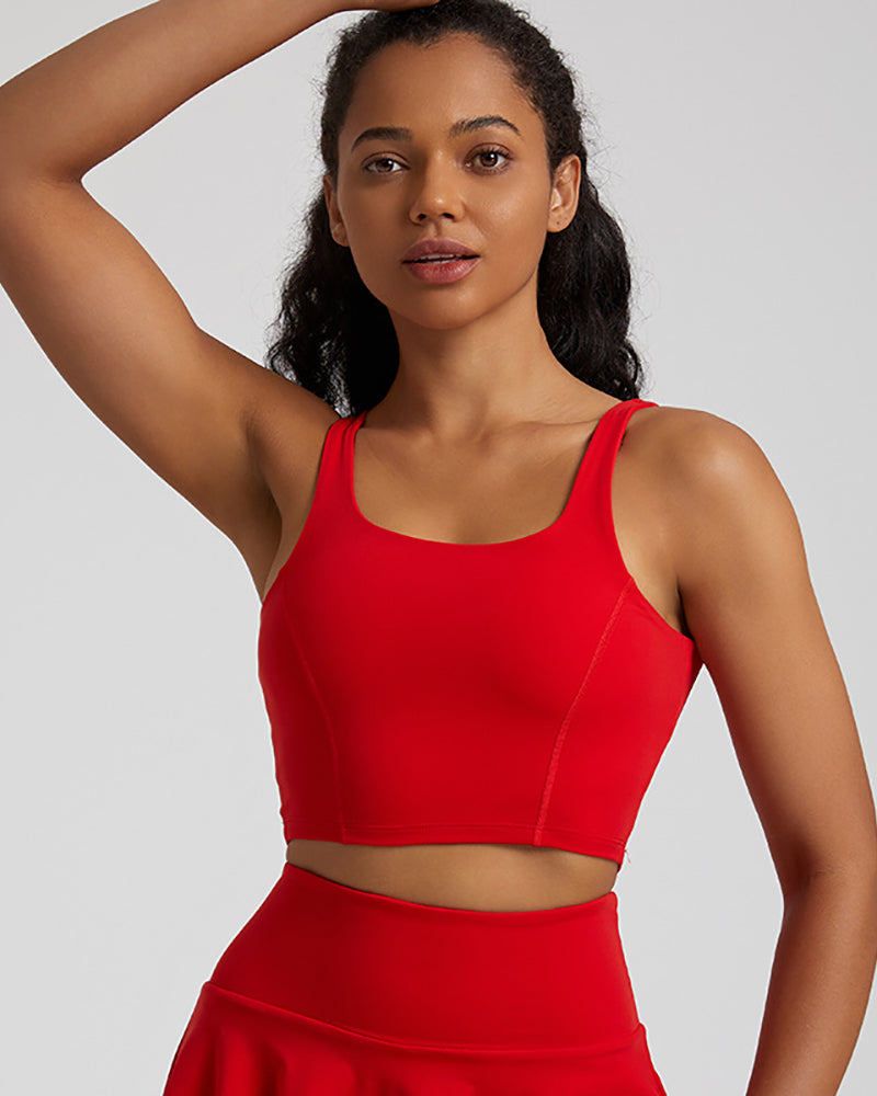 Presale(5-15days waiting) Wholesale Candy Color Running Sports Fitness Yoga Bra S-XL