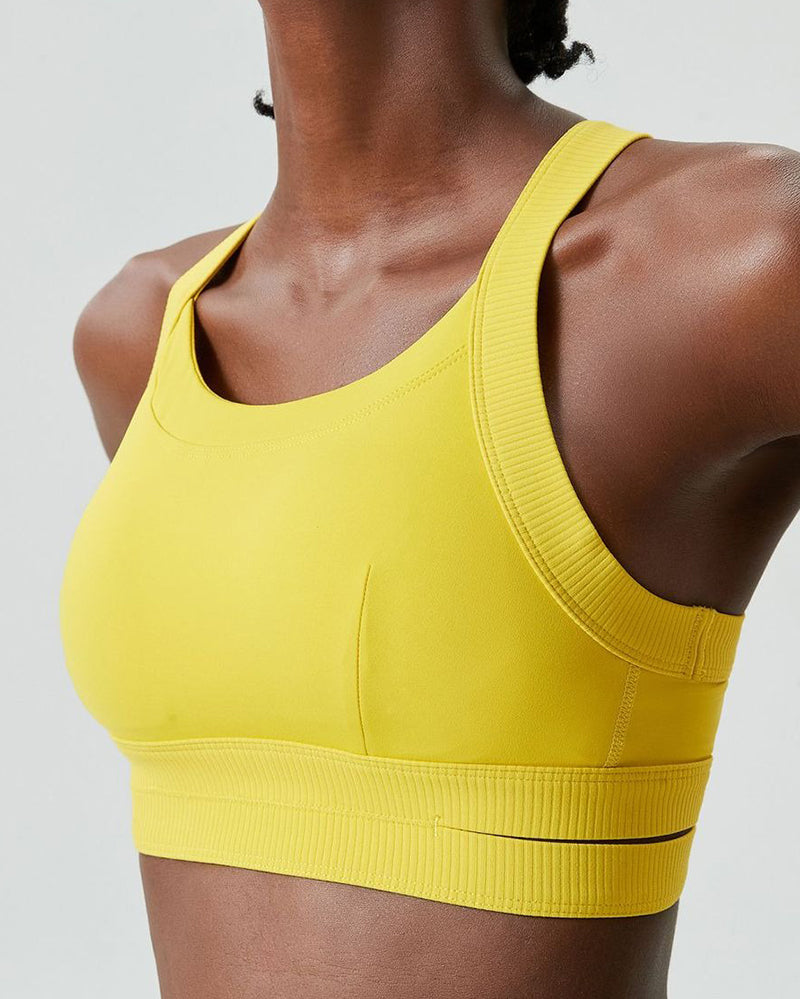 High Protection Adjustable Back Sport Bra S-XL