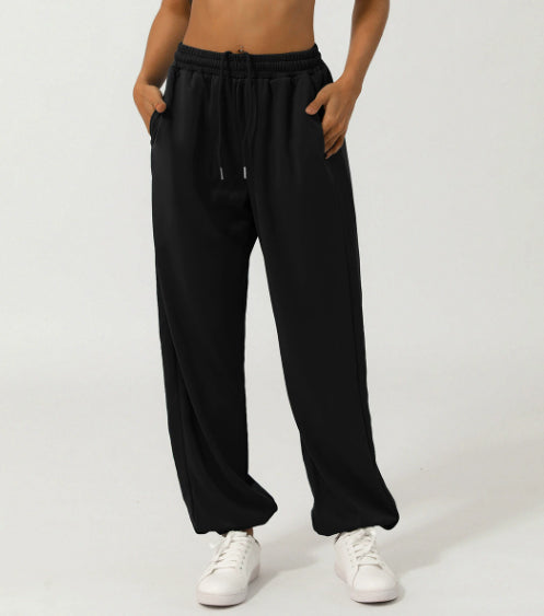 Women Comfort Running Casual Wide Leg Loose Sweatpants S-XL