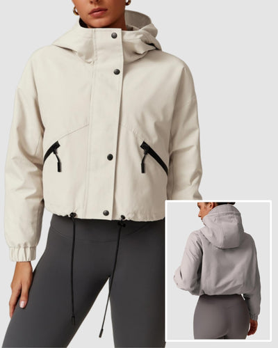 Winter White Duck Down Comfortable Warm Fashionable Versatile Down Jacket S-L