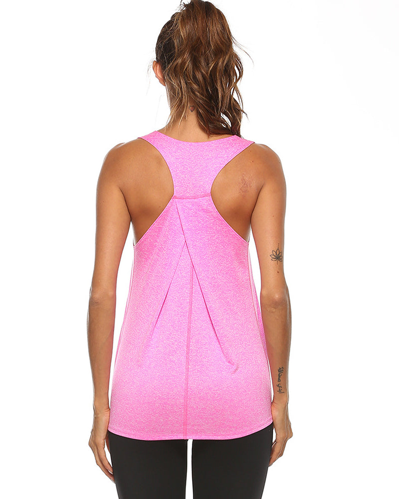 Popular Running Cover Fitness Women Vest S-2XL