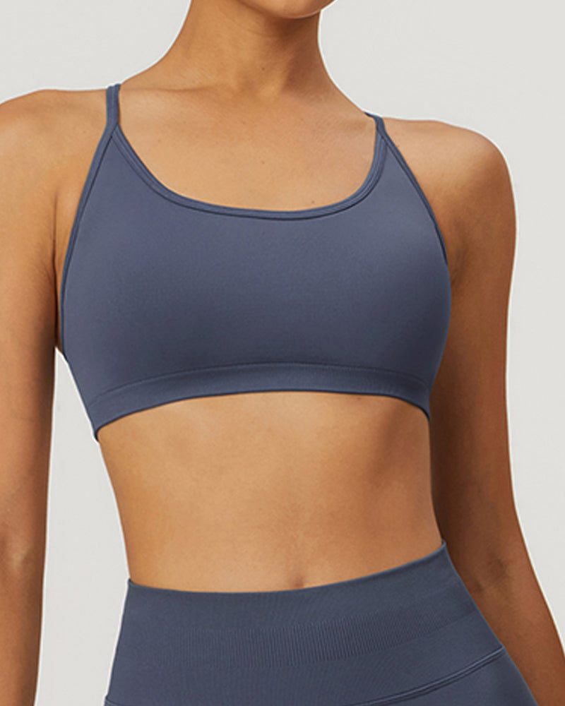 Back Criss Cross Women Sports Bra S-XL