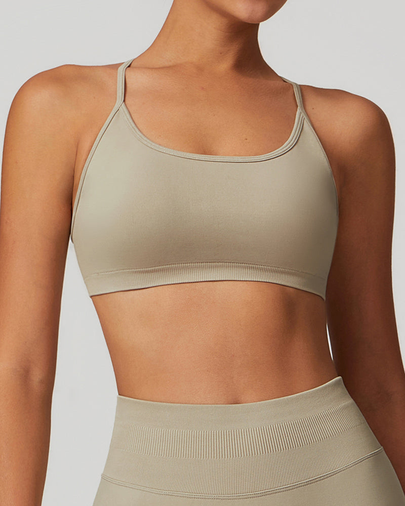 Back Criss Cross Women Sports Bra S-XL