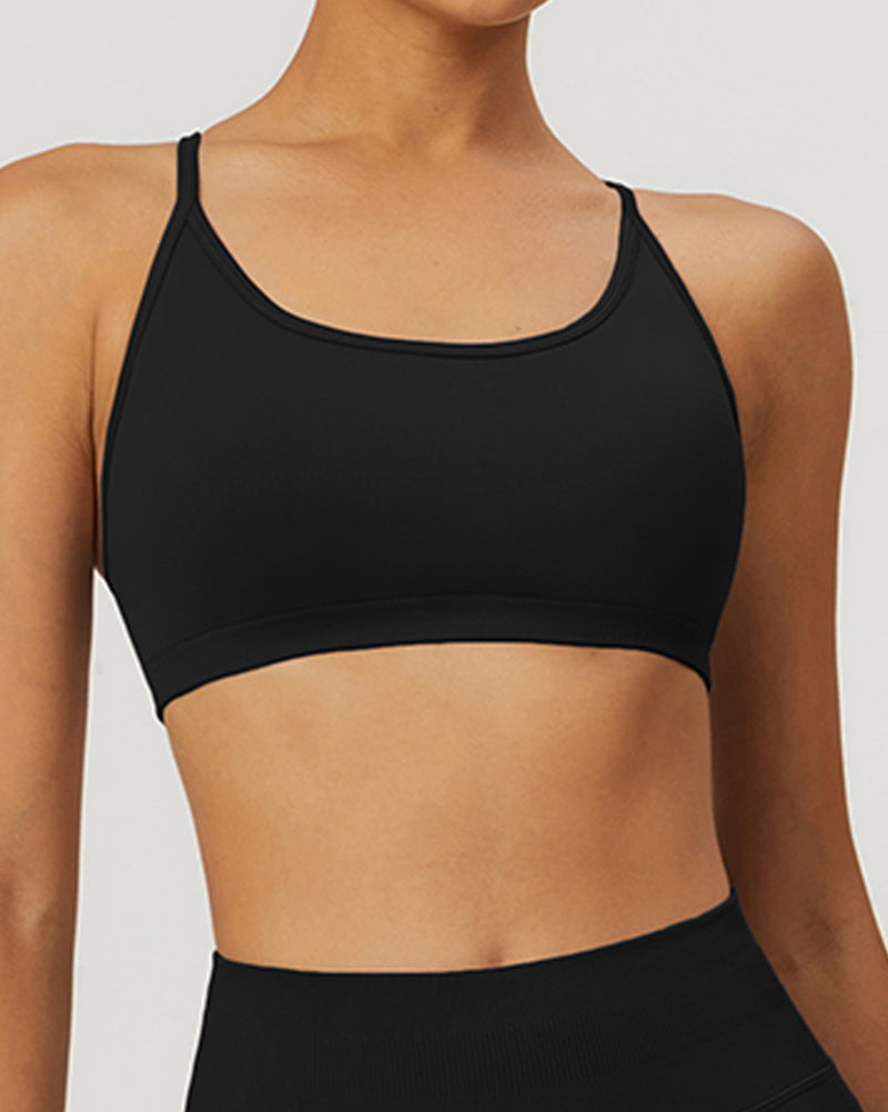 Back Criss Cross Women Sports Bra S-XL