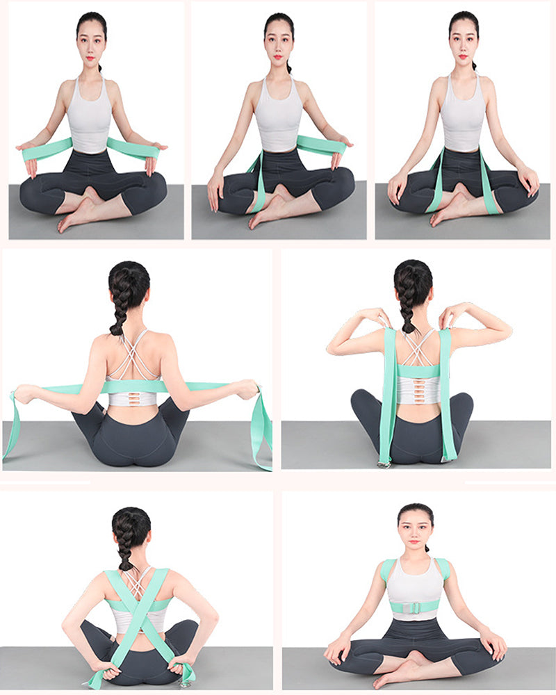 Wholesale Yoga Supplies Cross Legged Stretching Straps Meditation Meditation In Place Stretching Straps Sitting Posture Correction Straps Yoga Stretching Straps