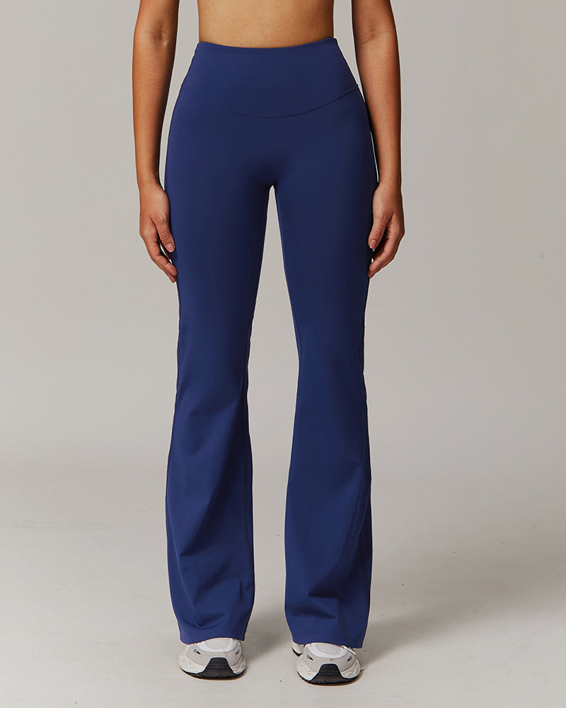 Women LOGO Customized Wide Leg Running Sports Pants S-XL