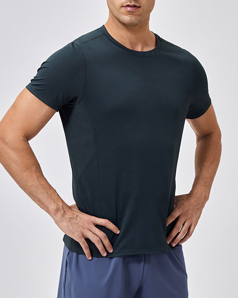 Short Sleeve Breathable Training Men&