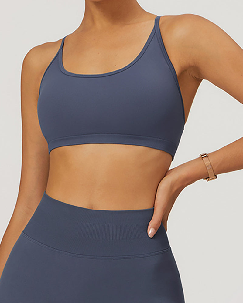 Back Criss Cross Women Sports Bra S-XL