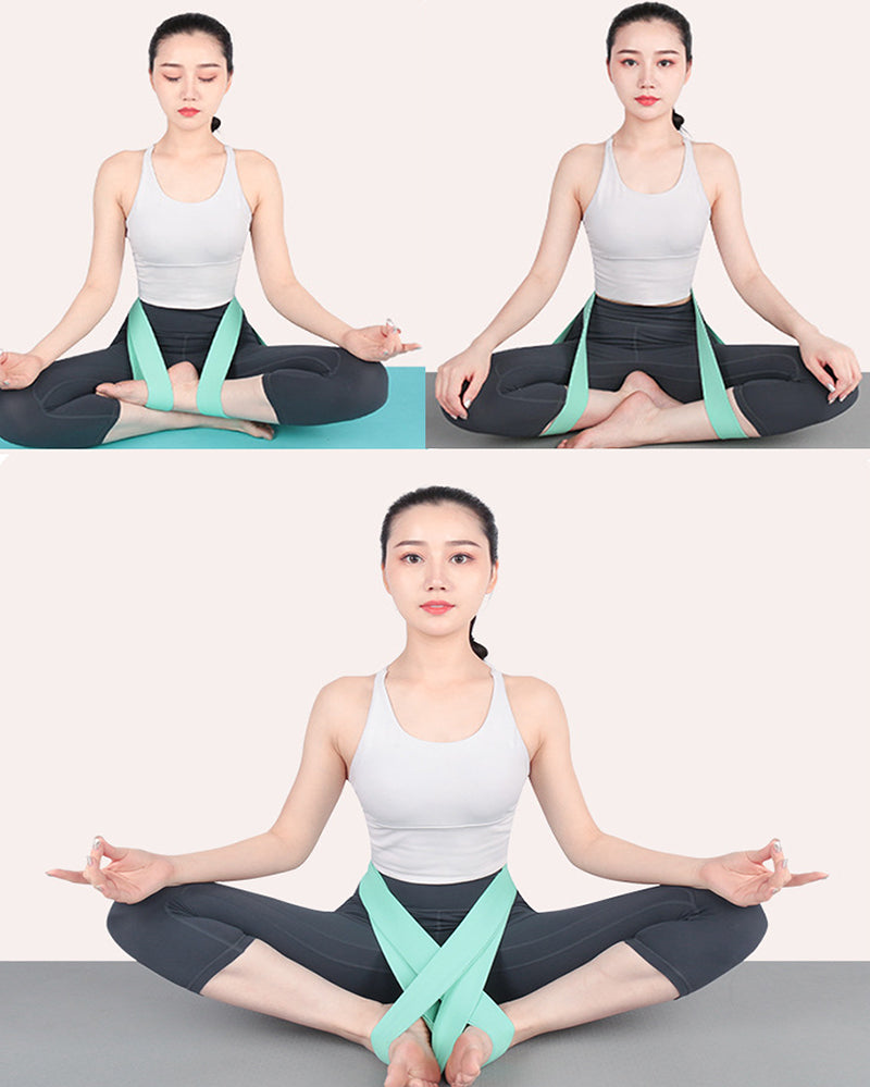 Wholesale Yoga Supplies Cross Legged Stretching Straps Meditation Meditation In Place Stretching Straps Sitting Posture Correction Straps Yoga Stretching Straps