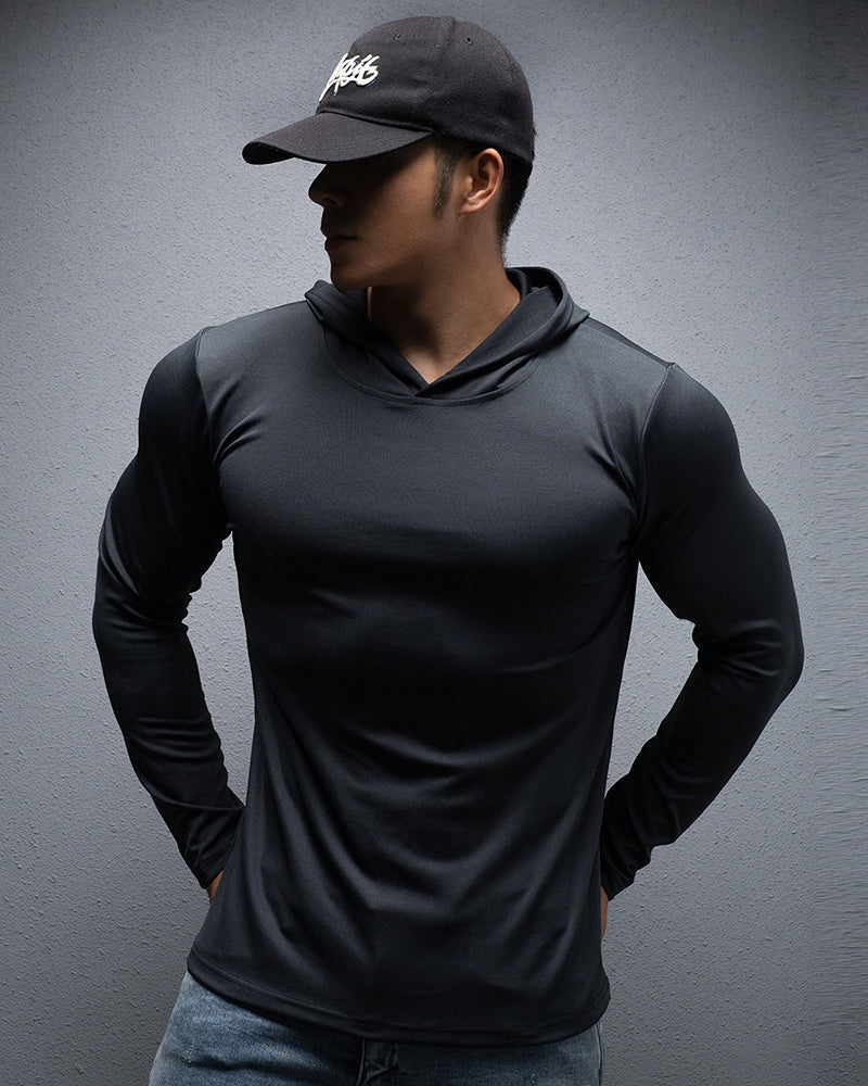 Casual Training Fitness Long Sleeve Men&