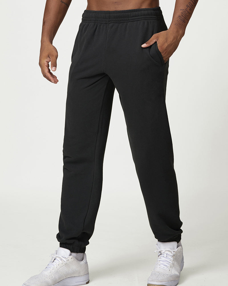 Mens Casual House Fitness 50% Cotton Sports Trouser S-2XL