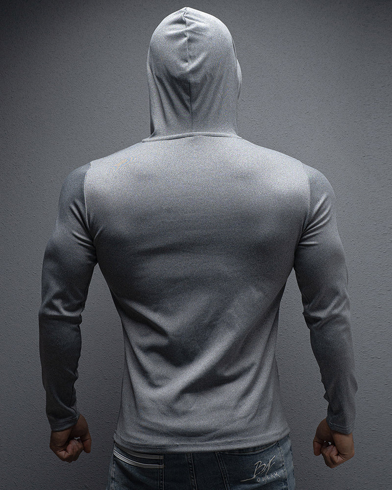 Casual Training Fitness Long Sleeve Men&