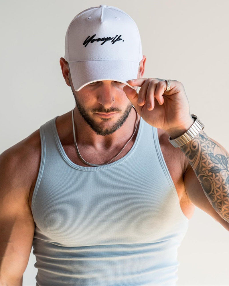 Logo Customized Mens Summer Fitness Fashion Solid Color Sports Vest S-3XL