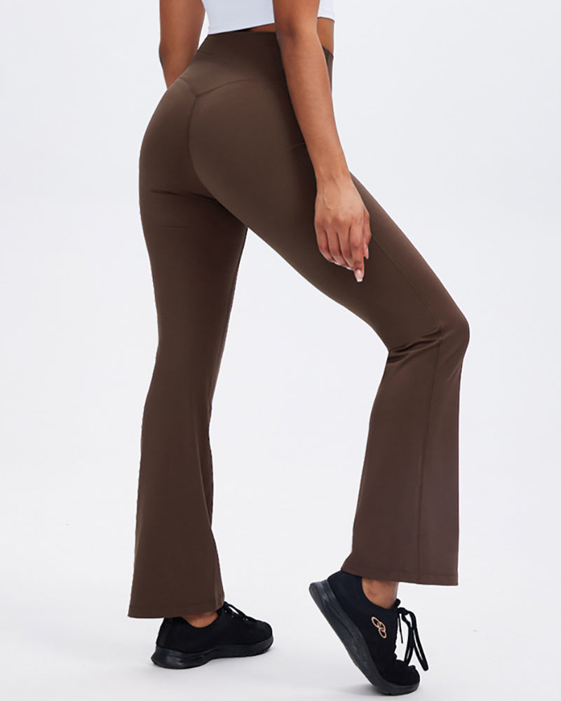 High Waist Women Slim Wide Leg Pants S-XL