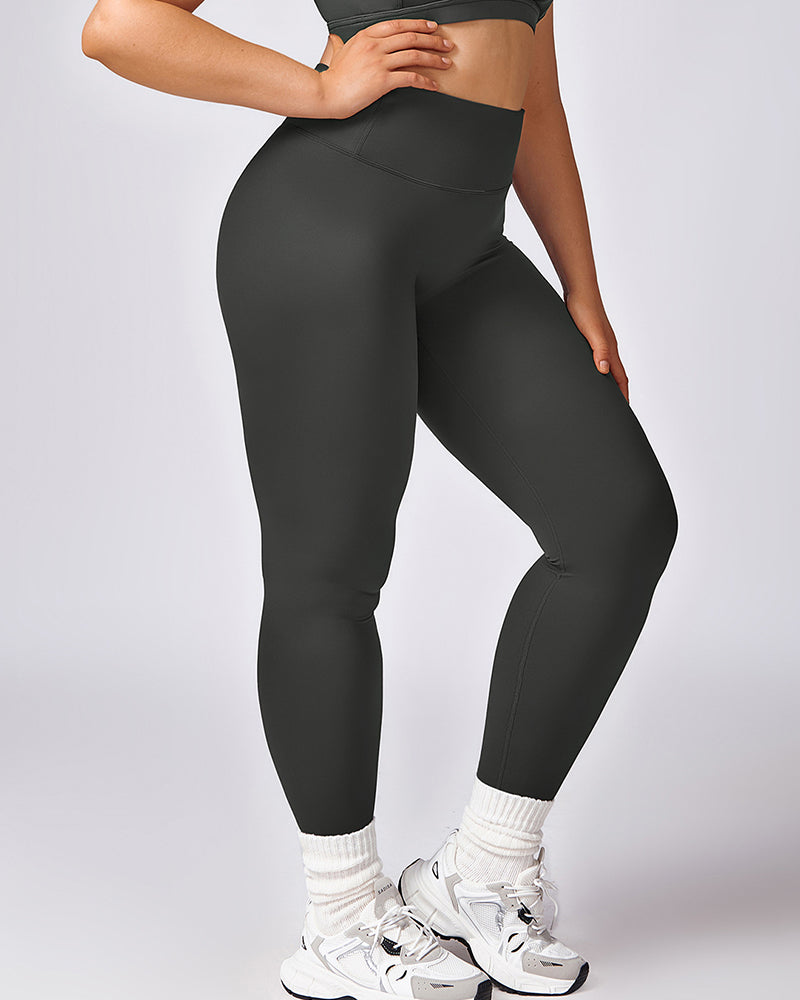 Women Plus Size High Waist Sports Leggings XL-3XL