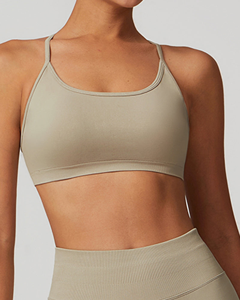 Back Criss Cross Women Sports Bra S-XL