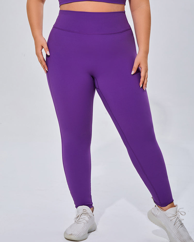 Women High Waist Breathable Plus Size Sports Pants S-3XL