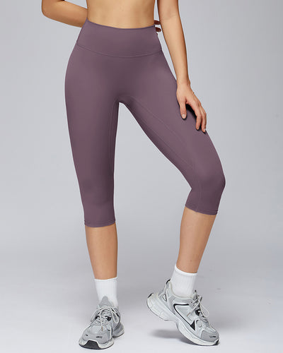 New Women's Sanded Yoga Pants High Waist Quick Dry Tight Slim Running Pants S-XL