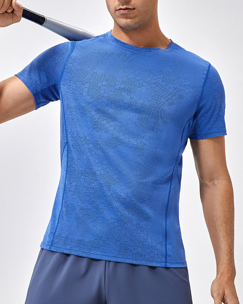 Short Sleeve Breathable Training Men&