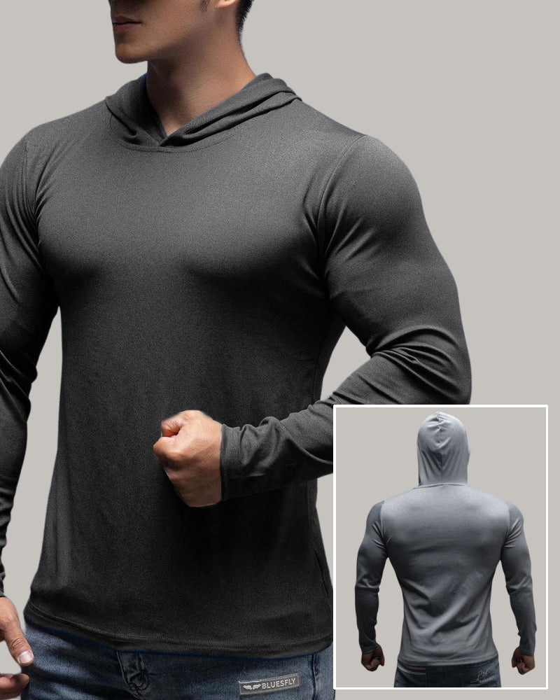 Casual Training Fitness Long Sleeve Men&