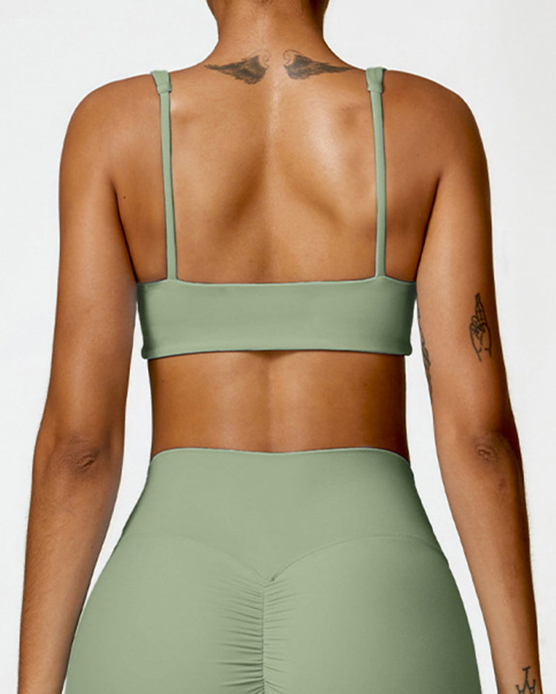 Brand Build Logo Customized Women Workout Sports Bra S-XL