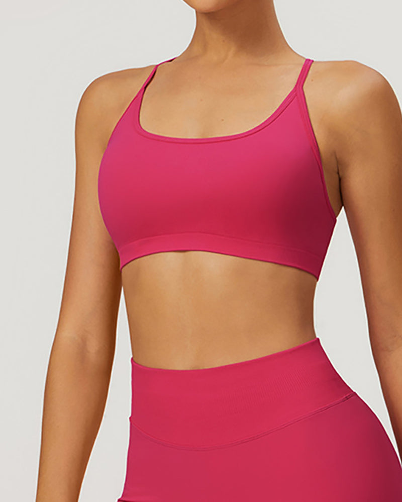 Back Criss Cross Women Sports Bra S-XL