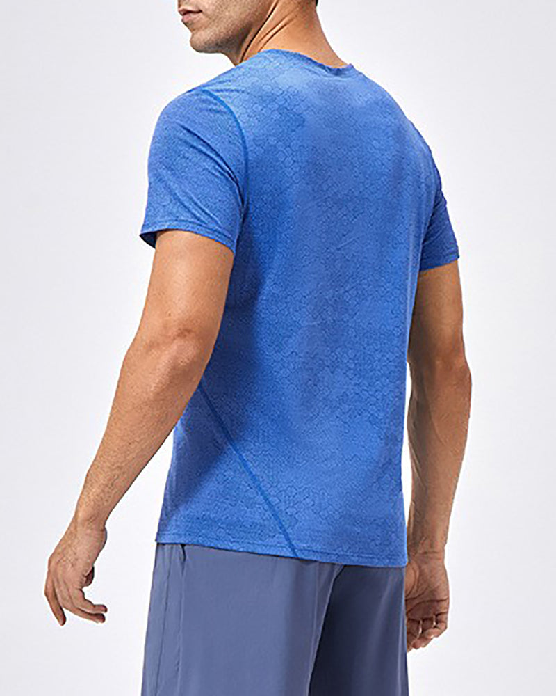 Short Sleeve Breathable Training Men&