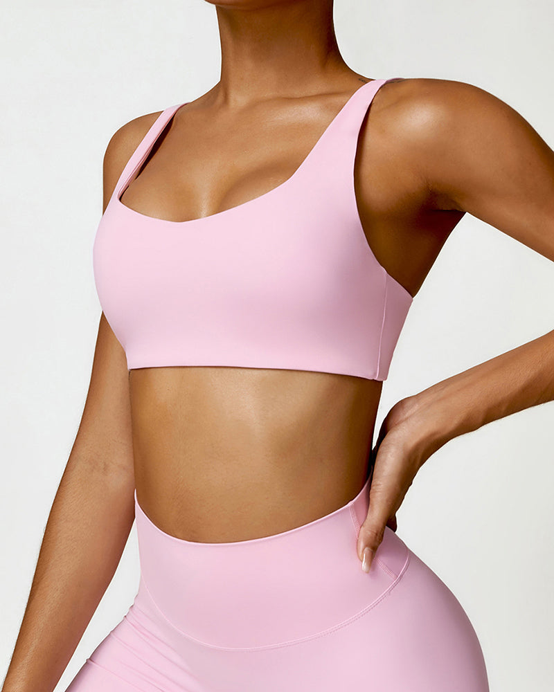 Brand Build Logo Customized Women Workout Sports Bra S-XL