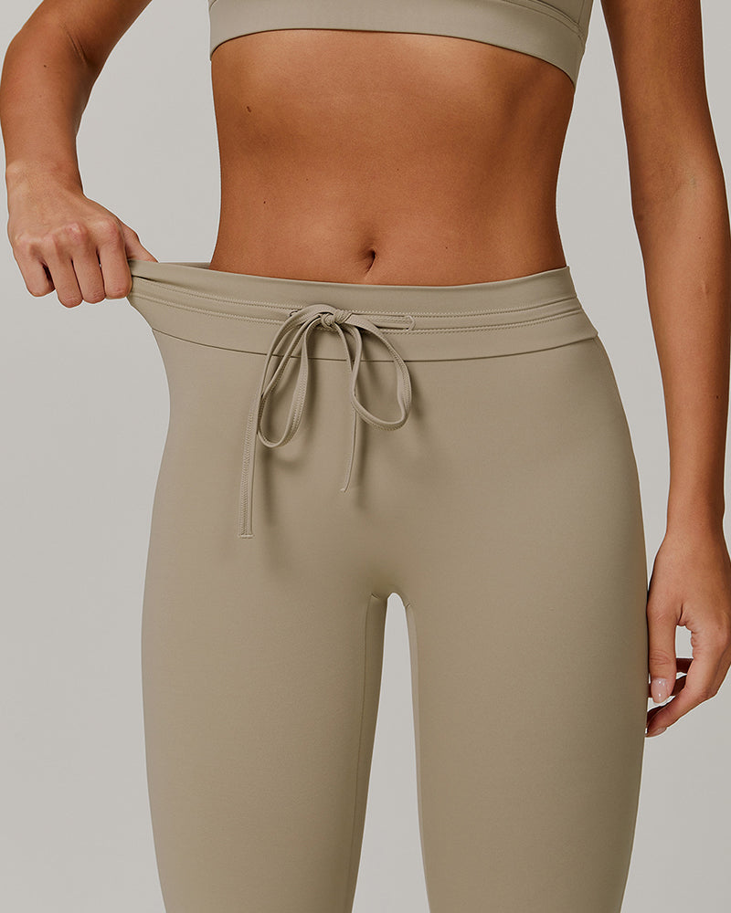 OEM Women Sun Protection Wide Leg High Waist Breathable Sports Pants S-XL