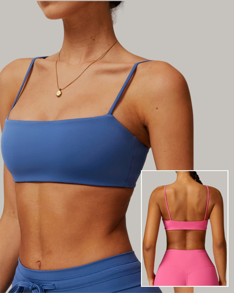 Wholesale Price Women Sling Solid Color Sports Running Bra S-XL