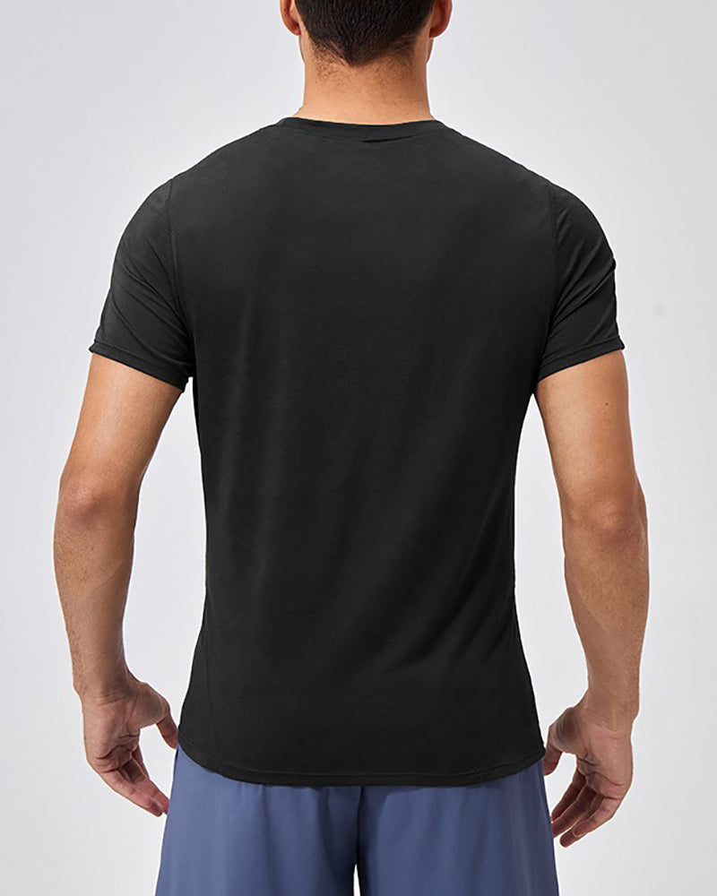 Short Sleeve Breathable Training Men&