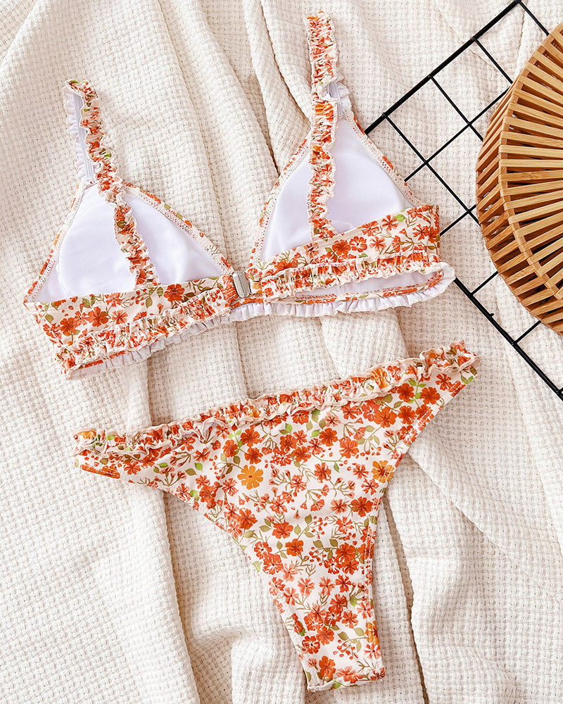 Printed Women New Sexy Bikini Set S-L