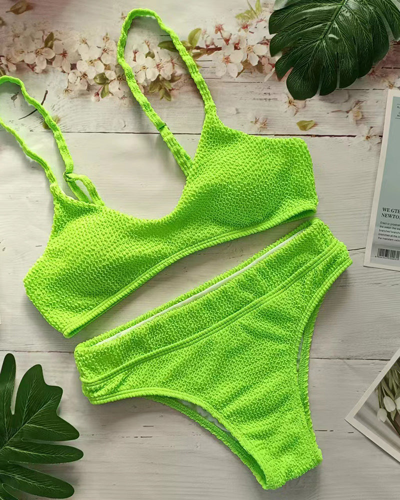 Women New Sexy Triangle Bikini Swimwear S-L