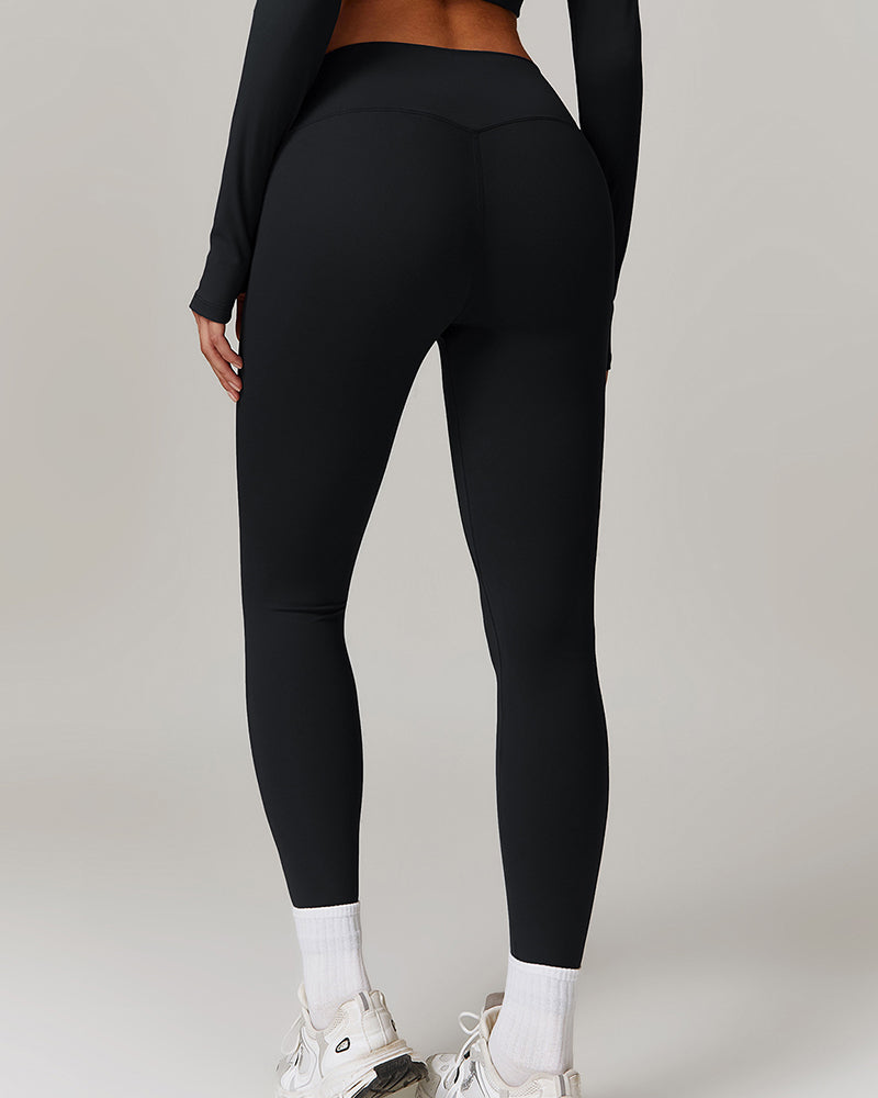 Winter Warm Fleece Thick Running Sports Yoga Pants S-XL